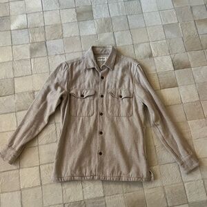 Abercrombie & Fitch Shacket size small, color tan